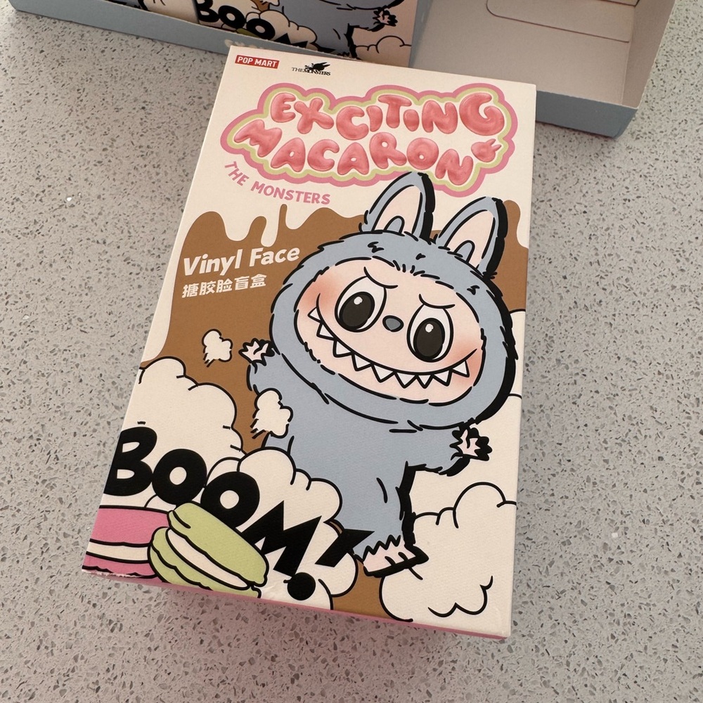 Exciting Macaron The Monsters Vinyl Face Toy 100 Authentic Blind Box Unopened
